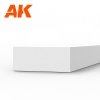 AK Interactive AK6532 STRIPS 2.00 X 5.00 X 350MM – STYRENE STRIP – (8 UNITS)